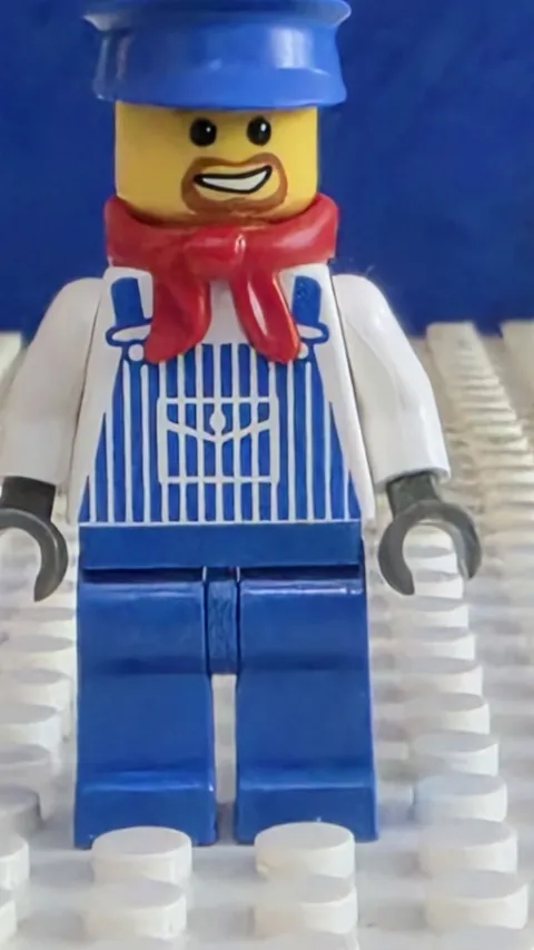LEGO Trn076 Engineer Max Minifigure From Set  4512