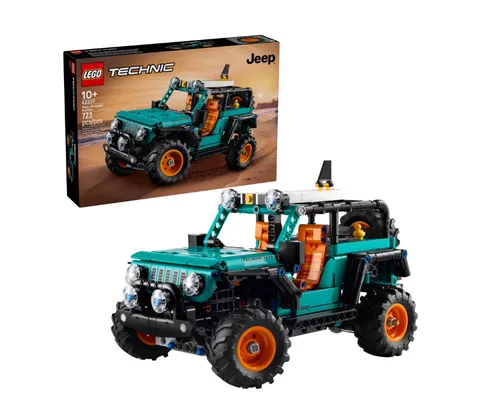 LEGO Technic Jeep Wrangler Rubicon SUV - Building Toy for Boys & Girls 42227