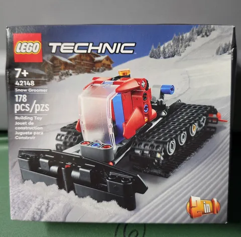 LEGO Technic 42148 Snow Groomer 2 in 1 Building Toy Set 178 pcs New, Sealed