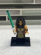 Custom Quinlan Vos Jedi Master Minifigure - Star Wars