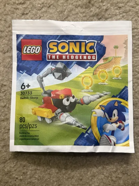 LEGO Sonic the Hedgehog 30733 Badnik: Skorp Polybag Set 80 Pieces 6+