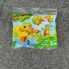 LEGO DUPLO My First Duck 6 Piece Preschool Building Toy Set 30327