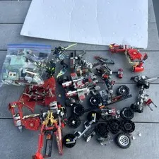 LEGO 5 LB Bulk Lot Mixed Parts Pieces Blocks Bionicle #4