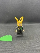 LEGO® Minifig sh0860 - Loki - Pearl Dark Gray Suit Minifigure