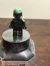 LEGO Star Wars Boba Fett Minifigure with Jetpack Plastic Figure