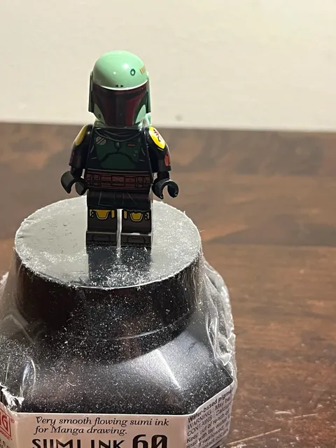 LEGO Star Wars Boba Fett Minifigure with Jetpack Plastic Figure