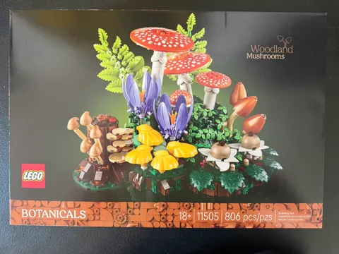 LEGO Special Edition 11505 Botanicals Woodland Mushrooms 806pcs New