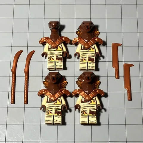 Lego Minifigures Pyro Destroyer Slayer Ninjago Lot Of 4 H4 79