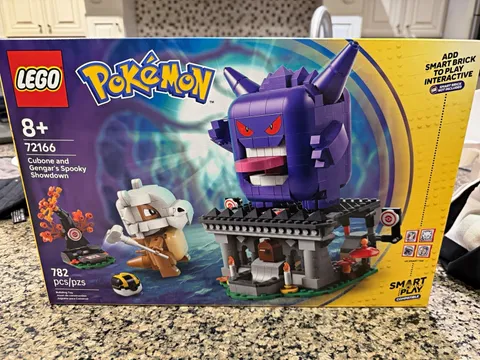 LEGO Pokémon 72166 Cubone & Gengar’s Spooky Showdown 782pcs Smart Brick