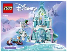 Lego Instruction Notice Disney Elsa's Magical Ice Palace 41148 New