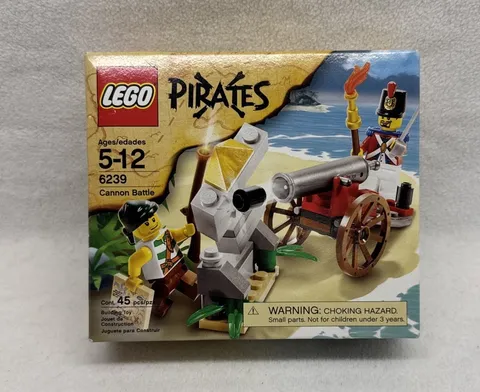 LEGO Pirates 6239 Cannon Battle (2009) NEW, SEALED