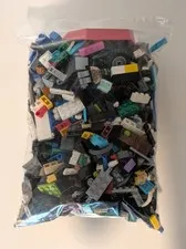 2 Lbs BULK LEGO Lot Random Parts, Bricks, Plates Ready for MOC & Minifigure