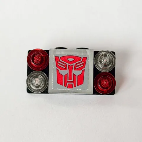 LEGO Transformers Red Grey Black Assembled Panel Bundle Lot