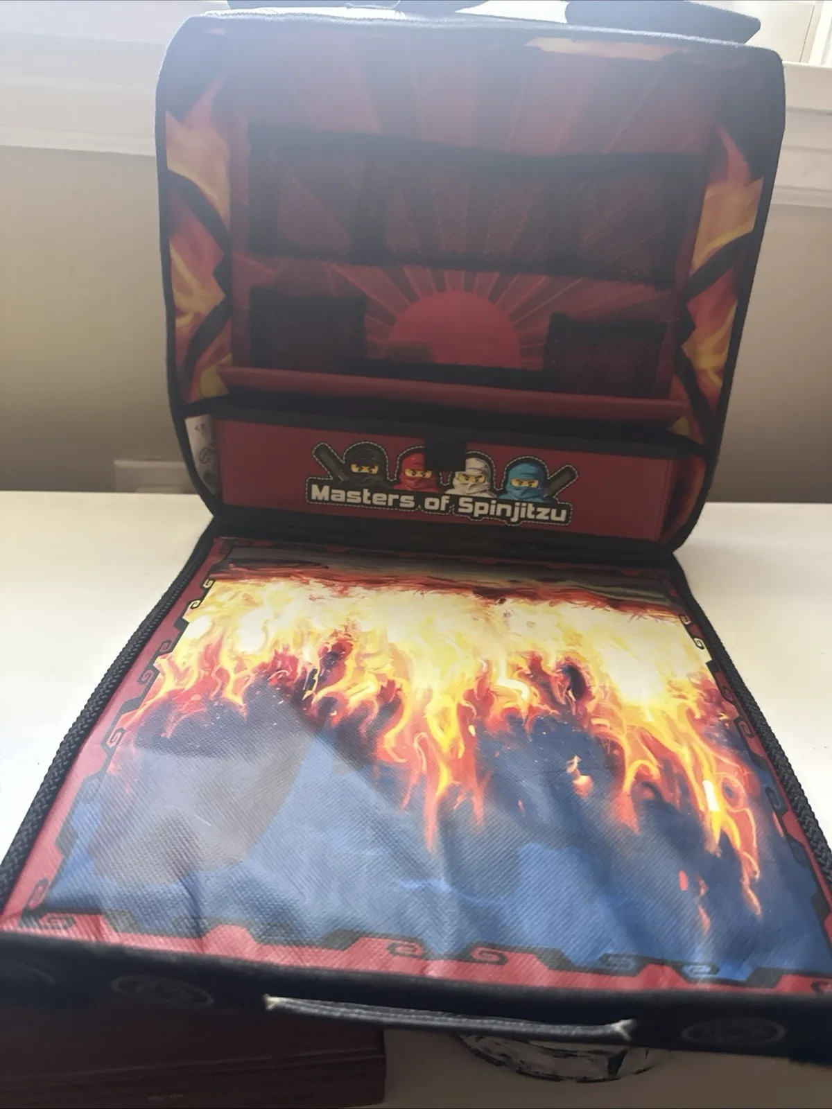 LEGO Ninjago Masters of Spinjitzu Portable Battle Arena / Storage Carrying Case