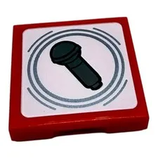 LEGO® Star Wars SMART Tag 2x2 Microphone 75425 Mos Eisley 102349c01pb021 Musician