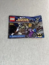 Lego DC Universe Super Heroes 6858 INSTRUCTION MANUAL ONLY - Batman Cat cycle