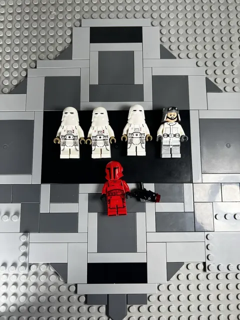 Lego Star Wars Imperial Hoth Minifigure Lot Of 5 Figs Great Shape!