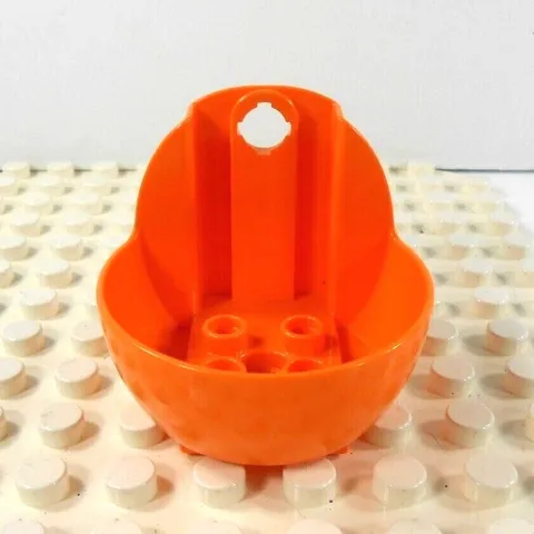 Lego Duplo Item Carnival Ride Bucket Seat orange