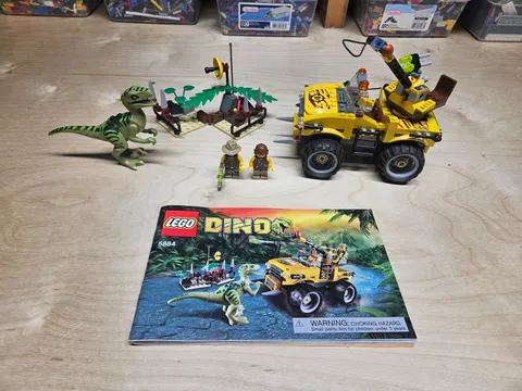 LEGO Dino: Raptor Chase (5884) Complete with Instructions