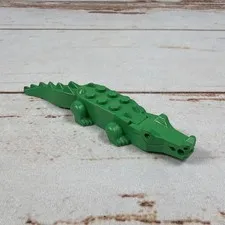 LEGO Crocodile Alligator Animal Figure Genuine Minifigure Part 6026c01