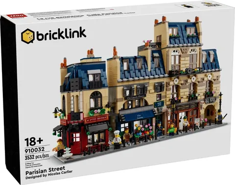 LEGO Bricklink Designer Program: Parisian Street 910032 New in Sealed Box