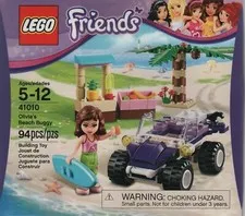 LEGO Friends Olivia's Beach Buggy Car Sealed Set 41010 NEW