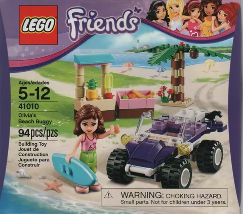 LEGO Friends Olivia's Beach Buggy Car Sealed Set 41010 NEW