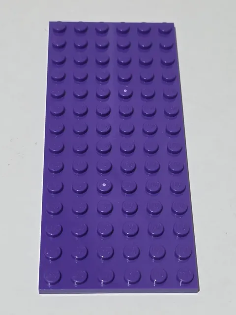 LEGO Plate Purple ● 6 X 14 ● # 3456 ● QTY 1