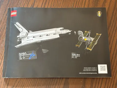 LEGO NASA Space Shuttle Discovery STS-31 Instruction Manual Booklet Only