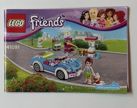 LEGO Friends 41091 Mia’s Roadster complete set