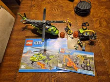LEGO City 60123 Volcano Supply Helicopter