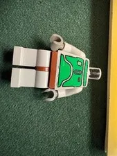 Lego Star Wars Boba Fett Minifigure Bluish Grays 6209 6210 sw0002a