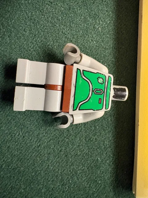 Lego Star Wars Boba Fett Minifigure Bluish Grays 6209 6210 sw0002a