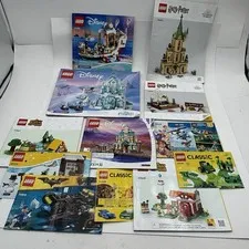 Lego Manual Lot Harry Potter Animal Crossong Disney Lego City Frozen