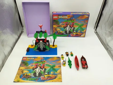 LEGO 6264 Pirates 1 Forbidden Cove Islander Inner Box Original Box Islander 6278