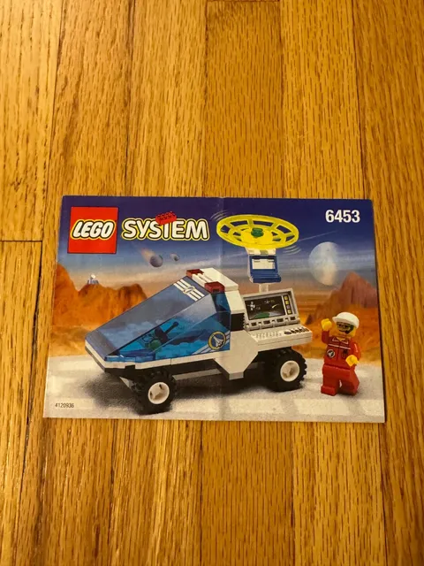 Lego Town Space Port Mission Tracker (6453) Instruction Booklet Only