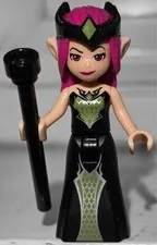LEGO Minifigure- Ragana Shadowflame (elf021) Elves Fantasy Witch Queen Castle
