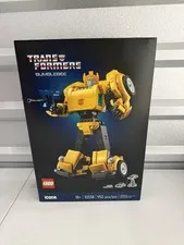 LEGO Icons Transformers Bumblebee Action Figure Collectible Building Set 10338