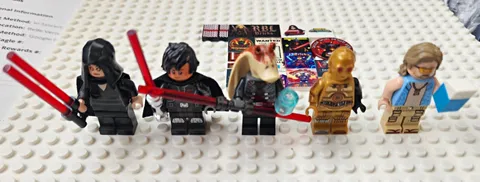 LEGO 75389 Dark Falcon Minifigures Bundle (No Vader)