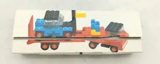 LEGO 684 Low Loader with Fork Lift Original Box Complete Box Legoland Town Vintage 70s