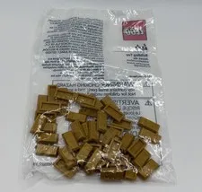 LEGO Lot of Pearl Gold Minifigure Utensil 1x2 Ingot inv.643