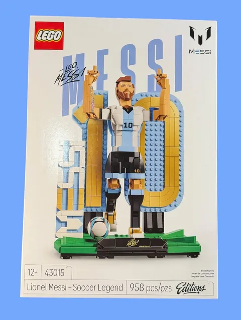 LEGO Editions Lionel Messi Soccer Futbol Legend FIFA World Cup 2026 New # 43015