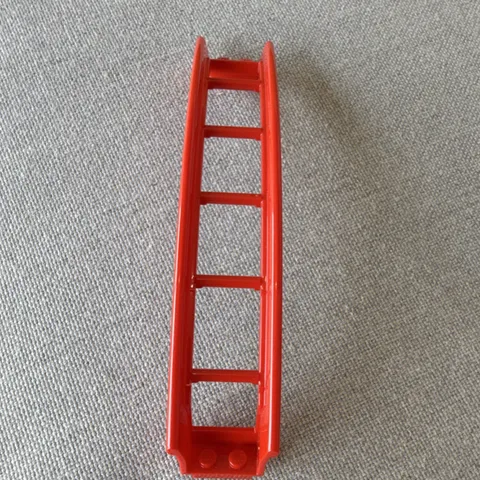 LEGO Red Plastic Ladder Piece - Genuine LEGO Replacement Part