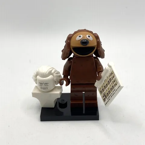 LEGO Rowlf the Dog The Muppets Minifigure CMF 71035 Figure with White Head Bust