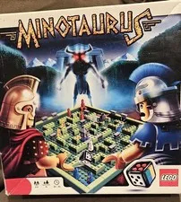 Lego Minotaurus Board Game 3841-Complete with Box Figs & instructions great cond