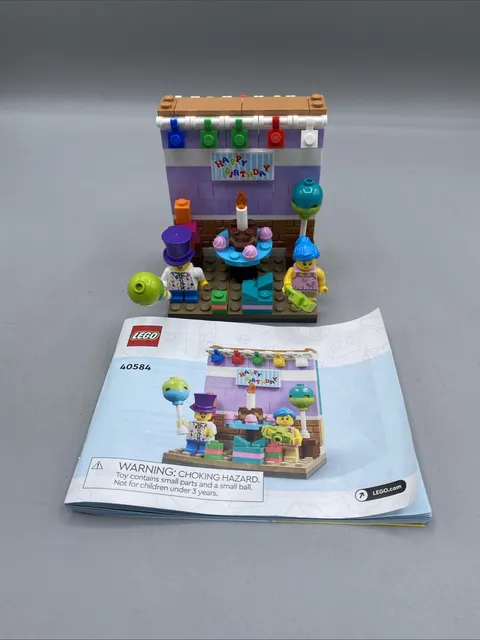 LEGO 40584 Birthday Diorama (157 pieces) - Limited Edition Complete No Box