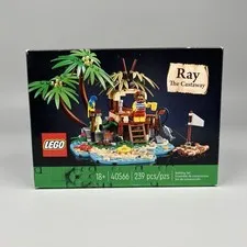 LEGO Ideas 40566 Ray The Castaway Set 239pcs Retired Promo - New Sealed