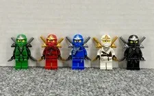 Lego Ninjago Minifigures Rise of the Snakes ZX Kai Jay Zane Cole Lloyd Lot X 5