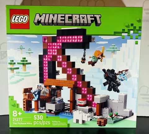 LEGO MINECRAFT THE PICKAXE MINE 21277 BRAND NEW SEALED 530 Pcs