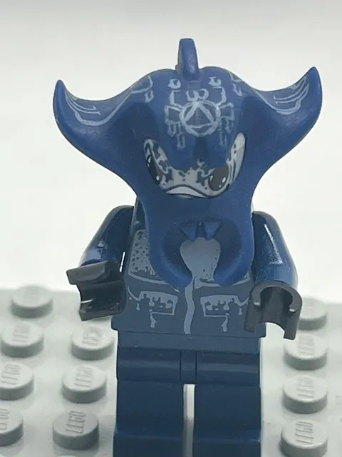 LEGO Minifigure Atlantis - Manta Warrior (atl003) Collectible Figure